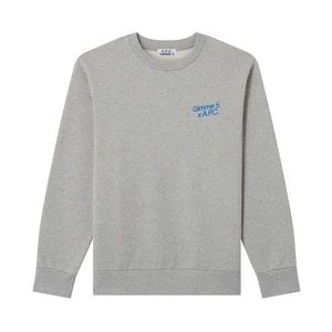 A.P.C. X Gimme Five Edition Gray Sweatshirt Size S, NEW NWT, Retail $245